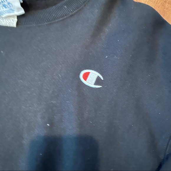 BLACK CHAMPION CREWNECK - Picture 3 of 3